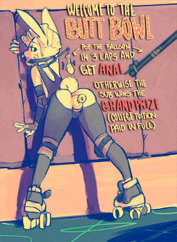 anal anal_masturbation anal_penetration anthro anthro_penetrated ball_gag buttplug buttplug_in_ass buttplug_insertion chaps choker clothed clothing female female_penetrated fingerless_gloves gag gagged gloves handwear jewelry knee_pads masturbation narrowed_eyes necklace object_in_ass offscreen_character penetration plug_(sex_toy) plug_insertion quad_skates rear_view roller_skates sex_toy sex_toy_in_ass sex_toy_insertion solo submissive submissive_female tail text tongue tongue_out spincraze olivia_(spincraze) lagomorph leporid mammal rabbit 2023 english_text full-length_portrait hi_res portrait