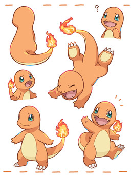 ambiguous_gender anthro claws emanata eyes_closed fangs fire gesture looking_at_viewer open_mouth orange_body question_mark simple_background solo teal_eyes teeth tongue waving waving_at_viewer nekogyo122 nintendo pokemon charmander generation_1_pokemon pokemon_(species) scalie 2024 3:4 absurd_res hi_res