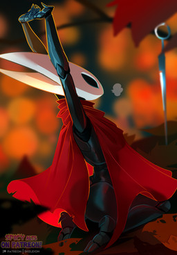 anthro biped black_body breasts butt clothed clothed_anthro clothed_female clothing feet female fingers kneeling outside rear_view solo toes skeleion hollow_knight_(franchise) team_cherry hornet_(hollow_knight) arthropod 2025 digital_drawing_(artwork) digital_media_(artwork) hi_res