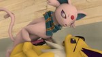 16:9 3d_(artwork) animal_genitalia animal_penis balls black_penis canine_genitalia canine_penis digital_media_(artwork) duo eeveelution espeon eye_contact feral feral_on_feral frottage generation_1_pokemon generation_2_pokemon genitals hi_res jolteon knot looking_at_another male male/male mammal nintendo on_bottom on_top penile penis pink_penis pokemon pokemon_(species) sex unknown_artist widescreen