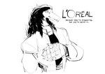 absurd_res anthro black_and_white classy clothed clothing digital_drawing_(artwork) digital_media_(artwork) hi_res l'oreal male mammal monochrome monster multi_eye muscular muscular_male open_clothing open_shirt open_topwear parody reptile scalie scp-682 scp-682-b scp_foundation shirt solo styx_nacht_ii suit the-hydroxian thick_fur topwear