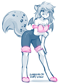 anthro bent_over biped boots bottomwear breasts cleavage closed_smile clothed clothed_anthro clothed_female clothing cosplay crossover_cosplay digitigrade digitigrade_boots digitigrade_footwear fake_wings female female_anthro footwear front_view fully_clothed fully_clothed_anthro fully_clothed_female fur furgonomic_footwear furgonomics hair leaning leaning_forward looking_at_viewer markings mouth_closed pose shoes simple_background smile smiling_at_viewer solo spots spotted_body spotted_fur standing tail tight_clothing topwear white_background conditional_dnp tom_fischbach sega sonic_the_hedgehog_(series) twokinds kathrin_vaughan rouge_the_bat canid canine felid hybrid keidran mammal pantherine snow_leopard 2025 crossover digital_drawing_(artwork) digital_media_(artwork) full-length_portrait hi_res portrait sketch spot_color