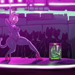 anthro bimbofication clothed clothing container cybernetic_limb cybernetics dancing death decapitation female footwear group high_heels jar machine male nipple_piercing nipples nude piercing pole pole_dancing shoes snuff stage stage_lights stripper_pole topless topless_female diacordst night_in_the_woods mae_borowski canid canine canis domestic_cat domestic_dog felid feline felis mammal hi_res