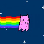 8-bit ambiguous_gender flying food parody rainbow rainbow_trail solo space unknown_artist grey_havens nyan_cat_(copyright) pop-tarts spiral_knights three_rings kat_(character) pupu food_creature 1:1 animated loop low_res meme short_playtime source_request