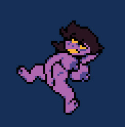 anthro big_breasts breasts dildo dildo_insertion feet female hair masturbation nipples purple_body sex_toy sex_toy_insertion solo vaginal vaginal_masturbation yellow_eyes iloveslutyshortstax deltarune undertale_(series) susie_(deltarune) animated digital_media_(artwork) low_res pixel_(artwork) pixel_animation