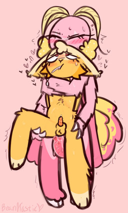 4_arms abdominal_bulge anal animal_genitalia animal_penis antennae_(anatomy) anthro asphyxiation blush blush_lines bodily_fluids cheek_tuft chokehold choking drooling duo ear_piercing ear_ring egg eyelashes facial_tuft feline_genitalia feline_penis femboy from_behind_position genitals heart_symbol male male/male micropenis multi_arm multi_limb oviposition ovipositor ovipositor_in_ass penile_spines penis piercing ring_piercing saliva sex sheath size_difference small_penis tuft bean0tastic dryoca_(bean0tastic) twig_(bean0tastic) arthropod felid feline insect lepidopteran mammal moth rosy_maple_moth absurd_res hi_res