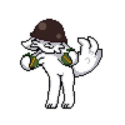 anthro armor explosion explosives grenade headgear helmet male owo simple_background solo weapon white_body lonelytear boy_kisser_(meme) team_fortress_2 valve soldier_(team_fortress_2) 1:1 animated digital_media_(artwork) low_res meme pixel_(artwork) pixel_animation short_playtime sound video