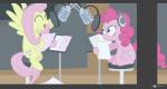 blue_eyes cutie_mark duo electronics feathered_wings feathers female feral fur hair headphones long_hair microphone paper pink_hair recording_studio script singing wings yellow_body yellow_feathers dm29 friendship_is_magic hasbro my_little_pony mythology fluttershy_(mlp) pinkie_pie_(mlp) earth_pony equid equine horse mammal mythological_creature mythological_equine pegasus pony hi_res