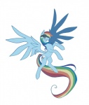 blue_body blue_feathers blue_fur cutie_mark eyewear feathered_wings feathers female feral fur goggles grin hair looking_at_viewer multicolored_hair multicolored_tail pink_eyes rainbow_hair rainbow_tail simple_background smile solo standing tail white_background wings sciencefox friendship_is_magic hasbro my_little_pony mythology rainbow_dash_(mlp) equid equine mammal mythological_creature mythological_equine pegasus 2011