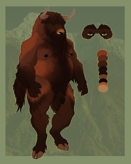 anthro arm_hair ball_tuft balls beard body_hair braided_beard chest_hair cloven_hooves facial_hair flaccid foreskin genitals hair hair_over_eyes hooves horn humanoid_genitalia humanoid_penis looking_at_viewer male male_anthro nipples nude nude_anthro nude_male overweight overweight_anthro overweight_male penis pubes solo standing tail tuft chubchow bovid bovine mammal yak 2024 absurd_res hi_res model_sheet