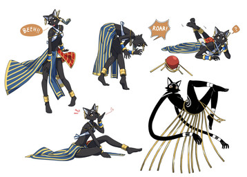 5_fingers 5_toes anthro barefoot bent_over black_body black_fur bottomwear breasts clothed clothed_anthro clothed_female clothing feet female fingers front_view fur humanoid_feet looking_at_viewer looking_back looking_back_at_viewer multiple_angles one_eye_closed open_mouth plantigrade sitting smile soles solo standing toes topwear yellow_eyes nulia tarahe domestic_cat felid feline felis mammal 2024 digital_media_(artwork) hi_res
