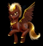 brown_body dreamcatcher feathered_wings feathers feral jewelry male necklace solo tail wings yellow_eyes enigmatia hasbro my_little_pony mythology dream_weaver_(mlp) fan_character equid equine mammal mythological_creature mythological_equine pegasus alpha_channel