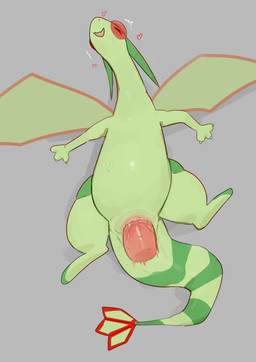 2_horns 3_claws 3_fingers back_wings belly blissful_mouth bodily_fluids claws disembodied_penis duo eyes_closed featureless_feet feet female female_penetrated feral feral_penetrated fingers genital_fluids genitals glistening glistening_belly glistening_body glistening_genitalia glistening_penis green_belly green_body green_horn green_markings green_vulva green_wings head_back heart_symbol horn humanoid_genitalia humanoid_penis long_neck looking_pleasured lying male male/female male_penetrating male_penetrating_female markings membrane_(anatomy) membranous_wings motion_lines multicolored_body nude on_back one_eye_obstructed open_mouth penetration penile penile_penetration penis penis_in_vagina pink_penis sex shaking simple_background solo_focus spread_legs spreading striped_markings striped_tail stripes sweat tail tail_markings thick_thighs thrust_lines tremble_spikes trembling trembling_for_pleasure two_tone_body vaginal vaginal_fluids vaginal_fluids_on_penis vaginal_penetration vulva wings solterv mythology nintendo pokemon dragon flygon generation_3_pokemon mythological_creature mythological_scalie pokemon_(species) scalie absurd_res digital_media_(artwork) hi_res