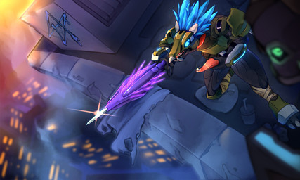 3_fingers 3_toes animal_genitalia animal_penis anthro armor blue_body blue_eyes blue_feathers bodily_fluids city city_background container cup digitigrade disposable_cup feather_hair feathered_crest feathers feet fingers genital_fluids genitals glint glowing glowing_eyes head_crest headgear helmet holding_penis kneeling male needle_rifle penis precum pseudo_hair ranged_weapon sniper solo tapering_penis toes weapon saggs312_(artist) halo_(series) microsoft xbox_game_studios alien avian kig-yar scalie t'vaoan colored hi_res textless