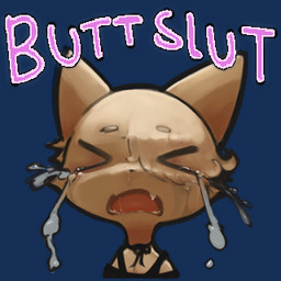 anthro bangs black_clothing black_lips black_nose black_topwear bodily_fluids choker circle_eyebrows clothing cross-eyed crying cute_fangs eyebrows eyes_closed fangs female fur hair jewelry kemono lips necklace open_mouth red_tongue sad saliva short_hair solo tan_body tan_ears tan_fur tan_hair tears teeth text tongue topwear hasukii hazuki_mikami_(hasukii) canid canine mammal 1:1 alpha_channel english_text low_res