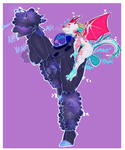 anthro balls big_balls border breasts butt duo female genitals male male/female sex space white_border alie26 mythology alien dragon mythological_creature mythological_scalie scalie 5:6 absurd_res hi_res