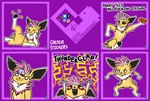 anthro brick clothing ear_piercing footwear lying male neck_tuft on_side pawpads piercing smile socks solo tuft felisrandomis nintendo pokemon eeveelution generation_1_pokemon jolteon pokemon_(species) hi_res