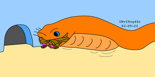 almost_fully_inside blue_eyes brown_body brown_fur buckteeth duo feet_first feral feral_pred feral_prey fur larger_pred male male/male mouse_hole nude open_mouth oral_vore orange_body orange_scales scales serpentine_vore size_difference teeth unwilling_prey vore whiskers willing_pred urbanhermit avian bird hirundinid mammal murid murine oscine passerine rat reptile rodent scalie snake swallow_(bird) 2002 2:1 colored dated