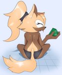 anthro chaos_emerald clothing female gem panties solo underwear sspore idw_publishing sega sonic_the_hedgehog_(comics) sonic_the_hedgehog_(idw) sonic_the_hedgehog_(series) whisper_the_wolf canid canine canis mammal wolf digital_media_(artwork) hi_res