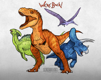 3_horns alternate_form ambiguous_gender biped blue_body blue_scales claws facial_horn feral feralized flying green_body green_scales group horn membrane_(anatomy) membranous_wings multi_horn nose_horn open_mouth orange_body orange_scales purple_body quadruped scales sharp_teeth simple_background standing tail teeth text textured_background toe_claws wings emily_stepp universal_studios we're_back!_a_dinosaur's_story dweeb_(we're_back!_a_dinosaur's_story) elsa_(we're_back!) rex_(we're_back!) woog_(we're_back!_a_dinosaur's_story) ceratopsian ceratopsid chasmosaurine dinosaur hadrosaurid marginocephalian ornithischian ornithopod parasaurolophus prehistoric_species pteranodon pteranodontid pterosaur reptile saurischian scalie theropod triceratops tyrannosaurid tyrannosauroid tyrannosaurus tyrannosaurus_rex 2015 url