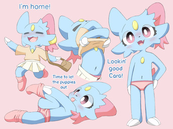 accessory anthro bag blush blush_lines bodily_fluids bottomwear claws clothed clothing clothing_lift fangs feathers female footwear forehead_gem gem hair_accessory looking_at_viewer navel open_mouth panties shirt shirt_lift simple_background skirt smile socks solo sweat sweatdrop tail tail_feathers teeth text tongue tongue_out topwear underwear undressing undressing_self young young_female lucky_luxio nintendo pokemon cara_(lucky_luxio) felid feline generation_2_pokemon mammal pokemon_(species) sneasel 2026 digital_drawing_(artwork) digital_media_(artwork) english_text hi_res adult_(lore)