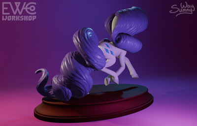 elegant elements_of_harmony ewc_workshop feral figurine horn kindness sculpture solo statue sunny_way friendship_is_magic hasbro my_little_pony mythology rarity_(mlp) equid equine horse mammal mythological_creature mythological_equine pony unicorn 3d_(artwork) 3d_model_showcase digital_media_(artwork) hi_res zbrush_(artwork)