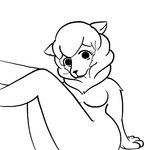 anthro breasts butt female fur hair looking_at_viewer nude simple_background solo white_body wool_(fur) singularityws beastars sebun_(beastars) bovid caprine domestic_sheep humanoid mammal merino_sheep sheep 1:1 black_and_white digital_media_(artwork) line_art monochrome sketch unfinished