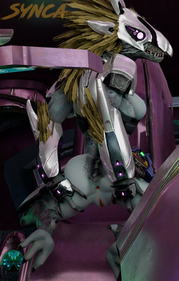 3_fingers 3_toes anthro anus armor bottomless breasts butt clothed clothing digitigrade energy_weapon feather_hair feathered_crest feathers feet female fingers genitals grey_body hand_on_butt head_crest kneeling looking_back mostly_nude nipples non-mammal_breasts non-mammal_vulva plasma_pistol pseudo_hair ranged_weapon rear_view short_tail side_boob solo spread_butt spreading tail toes vulva weapon yellow_body yellow_feathers synca pickle_juice_(modeler) halo_(series) microsoft xbox_game_studios syn_cah alien avian kig-yar scalie t'vaoan 2023 3d_(artwork) digital_media_(artwork)