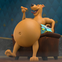 abdominal_bulge anthro belly big_belly biped brown_body brown_fur chair eating eyes_closed fur furniture huge_belly inside male navel open_mouth paws scooby_snacks sitting smile solo stuffing tail tongue tongue_out ocsda epic_games fortnite hanna-barbera scooby-doo_(series) scooby-doo scooby-doo_(fortnite) canid canine canis domestic_dog great_dane mammal mastiff molosser 1:1 2025 3d_(artwork) absurd_res digital_media_(artwork) hi_res