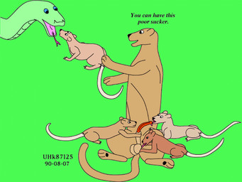 animal_genitalia ball_lick balls blue_eyes brown_body brown_fur dialogue dominant erection feral feral_pred feral_prey forced fur genitals grass green_body green_scales group group_sex imminent_oral_vore imminent_vore larger_dom larger_pred licking male male/male male_pred male_prey nude_pred open_mouth oral oral_vore penile penis penis_lick plant red_penis scales servant sex sheath sheath_rubbing size_difference tan_body tan_fur tongue tongue_out unwilling_prey vore willing_pred urbanhermit mammal mouse murid murine mustelid musteline rodent true_musteline weasel 1990 colored dated