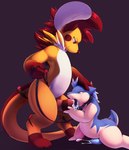 anthro anthro_on_anthro anthro_penetrated anthro_penetrating anthro_penetrating_anthro big_dom_small_sub blue_body blue_eyes blue_fur bodily_fluids collar collar_only cum cum_in_mouth cum_inside cum_on_penis dominant drinking drinking_cum duo ejaculation erection fellatio fur genital_fluids genitals hand_on_head hands-free holding_leash holding_object leash looking_down male male/male multicolored_body multicolored_fur nude oral oral_orgasm oral_penetration orgasm penetration penile penis penis_in_mouth red_eyes sex simple_background size_difference sucking tail two_tone_body two_tone_fur yellow_body yellow_fur roy_arashi nintendo pokemon roy_(chuki) chuki generation_1_pokemon generation_2_pokemon mammal pokemon_(species) quilava 2017 hi_res