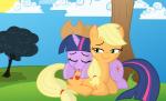 2011 applejack_(mlp) blonde_hair cloud couple cutie_mark duo equine eyes_closed female feral friendship_is_magic grass green_eyes hair horn horse lesbian multi-colored_hair my_little_pony outside pony purple_hair sky sleeping sun thex-plotion tree twilight_sparkle_(mlp) unicorn
Rating: Safe
Score: 9
User: 2DUK
Date: September 22, 2013