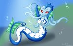 anthro blue_body breasts featureless_breasts female fin mermaid_tail pose pseudo_hair red_eyes smile solo split_form tentacle_hair tentacles underwater water kendratheshinyeevee jackie_chan_adventures bai_tza marine merfolk water_demon 16:10 hi_res pinup widescreen