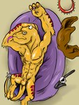 animal_genitalia balls clothing clothing_aside genitals high-angle_view looking_at_viewer male nude penis penis_tip semi-anthro sheath solo tongue tongue_out cobaltcerberus league_of_super_evil mythology doomageddon canid canid_demon canine demon doom_hound hellhound mammal mythological_canine mythological_creature 3:4