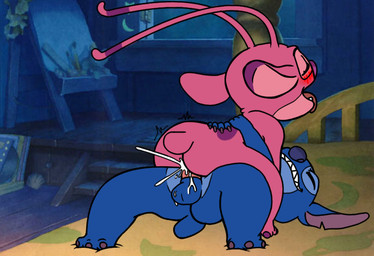 antennae_(anatomy) back_markings bed blue_body blue_nose blush bodily_fluids canon_couple clenched_teeth cum cum_inside duo ejaculation eyes_closed feet female feral fingers from_front_position furniture genital_fluids genitals looking_pleasured lying male male/female markings notched_ear on_back open_mouth open_smile penetration penis pink_body pink_tongue purple_markings purple_nose reverse_missionary_position screencap screencap_background semi-anthro sex small_tail smile tail teeth toes tongue vaginal vaginal_penetration aogami third-party_edit disney lilo_and_stitch angel_(lilo_and_stitch) stitch_(lilo_and_stitch) alien experiment_(lilo_and_stitch) 2017 alternate_version_at_source color_edit colored