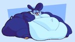 anthro belly belly_rolls belly_tuft big_belly big_butt big_eyes big_moobs blue_body butt cheek_tuft facial_tuft fat_rolls glistening_eyelids half-closed_eyes huge_belly huge_butt huge_thighs hyper hyper_belly hyper_butt hyper_thighs love_handles male moobs morbidly_obese morbidly_obese_anthro morbidly_obese_male narrowed_eyes obese obese_anthro obese_male overweight overweight_anthro overweight_male simple_background solo thick_arms thick_thighs tuft roundedpentagon pentagon_(roundedpentagon) avian bird penguin colored digital_media_(artwork) shaded simple_shading