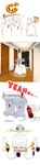 ambiguous_gender beverage biped bipedal_feral chubby_check_bunny cola container delivery_(commerce) disco_ball feral food food_delivery fur group party pizza pizza_box pizza_delivery pizza_party pizza_slice simple_background soda text white_background white_body white_fur pfeasy lagomorph leporid mammal rabbit comic hi_res japanese_description japanese_text long_image tall_image