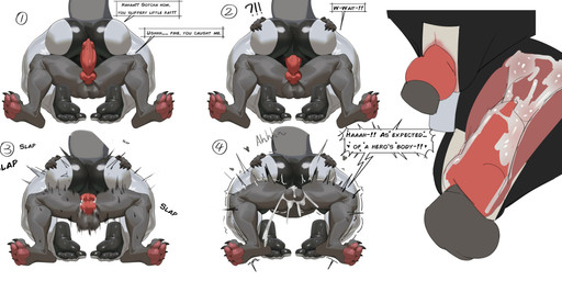 andromorph andromorph/male animal_genitalia animal_penis anthro anthro_on_anthro anthro_penetrated anthro_penetrating anthro_penetrating_anthro balls beard black_latex bodily_fluids bodysuit butt butt_grab butt_slap canine_genitalia canine_penis cigar clothing cum cum_in_vagina cum_inside digitigrade duo facial_hair fur genital_fluids genitals grey_body grey_fur hair hand_on_butt inaccurate_knotting intersex intersex/male knot knotted_penis knotting latex latex_bodysuit latex_clothing latex_skinsuit male multicolored_body multicolored_bodysuit multicolored_clothing multicolored_skinsuit muscular muscular_andromorph muscular_anthro muscular_intersex penetration penile penile_penetration penis plantigrade raised_tail sex skinsuit slap smoking smoking_cigar spread_legs spreading tail text thick_thighs tight_clothing two_tone_body vaginal vaginal_penetration vulva white_body white_fur white_hair white_latex yellow_eyes cxcxxcxxxx mythology canid canine dragon furred_dragon furred_scalie mammal mythological_creature mythological_scalie scalie absurd_res english_text hi_res