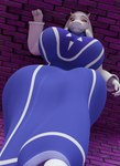 anthro big_breasts breasts clothed clothing female growth huge_breasts looking_at_viewer low-angle_view mature_anthro mature_female size_difference solo thick_thighs worm's-eye_view mikesmike undertale undertale_(series) warfare_machine toriel warfare_toriel boss_monster_(undertale) bovid caprine goat mammal 3d_(artwork) absurd_res blender_(artwork) digital_media_(artwork) hi_res