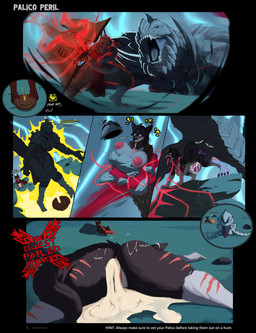 abdominal_bulge accident accidental_exposure all_fours angry anthro anthro_on_feral anthro_penetrated anus areola armor athletic athletic_anthro athletic_female bad_end bestiality betrayal big_breasts big_penis black_body black_fur bodily_fluids breasts butt butt_shot charge_blade chest_scar chibi clothing clothing_theft comic_panel countershading cum cum_from_vagina cum_in_vagina cum_inflated_belly cum_inflation cum_inside cum_on_butt cum_on_ground defeat_sex defeated defeated_heroine dialogue digitigrade doggystyle dominant dominant_male electricity electrocution erection excessive_cum excessive_genital_fluids facial_scar fangs female female_penetrated feral feral_penetrating feral_penetrating_anthro fluffy fluffy_tail forced friendly_fire from_behind_position fur genital_fluids genitals gesture glowing glowing_eyes grey_body grey_fur group hand_gesture huge_penetration huge_penis humanoid_genitalia humanoid_vulva inflation interspecies interspecies_domination leaking_cum leg_scar lightning male male/female male_penetrating male_penetrating_female mane messy multicolored_body multicolored_fur nipples nude onomatopoeia pained_expression paws penetration penile penile_penetration penis quest_failed rape scar scars_all_over screaming sex size_difference sound_effects stealing submissive submissive_female surprised tail teeth teratophilia text thick_thighs thumbs_up tongue tongue_out torn_clothing trap_(contrivance) trio tuft two_tone_body two_tone_fur unconscious vaginal vaginal_penetration vulva wardrobe_malfunction x-ray_view mucci blizzard_entertainment capcom monster_hunter mythology warcraft kenta_(hobbywriter07) lakaiger arkveld canid canine canis felid felyne flying_wyvern lynian mammal monster mythological_canine mythological_creature palico werecanid werecanine werecreature werewolf wolf worgen 2025 absurd_res comic hi_res