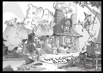 3_toes 4_fingers ambiguous_feral ambiguous_gender anthro arms_bent big_nose black_border black_clothing black_dress black_eyes black_fingers black_hat black_headwear border bottomless bottomless_anthro bottomless_male broom broom_riding building cauldron cleaning_tool closed_smile clothed clothed_anthro clothed_female clothed_human clothed_male clothing dot_eyes dress evergreen_tree eyelashes eyelashes_through_hair eyes_closed feet female female_human fence feral fingers flower fungus fur furrowed_eyebrows grass grey_body grey_fur grey_tail group hair happy hat headgear headwear hiding house long_hair magic_user male male_anthro mouth_closed multicolored_body multicolored_fur mushroom outside pine_tree plant proboscis_(anatomy) rock rope sea shirt sign simple_eyes sky smile stairs standing tail text toes topwear translucent translucent_hair tree trio trunk_(anatomy) tusks two_tone_body two_tone_fur water white_clothing white_hair white_shirt white_sky white_topwear window witch witch_hat fabio_pochet chef_tiara riku_the_koala elephant elephantid human koala mammal marsupial proboscidean vombatiform 2021 absurd_res digital_drawing_(artwork) digital_media_(artwork) english_description english_text greyscale hi_res monochrome shaded