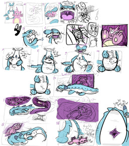 ambiguous_gender anus burping duo endosoma full_tour going_deeper_inside grumbling guts inside_intestines inside_stomach organs peristaltic_contractions pyloric_sphincter questionable_consent rumbling_stomach safe_vore size_difference sketchy sleeping sound_effects struggling struggling_prey swallowing text unwilling_prey villi vore vowelless vowelless_sound_effect zzz endoscopebrain palworld pocketpair cattiva chillet pal_(species) hi_res sequence translated