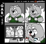 2d_animation abs ambiguous_gender animated animated_comic anime_nosebleed anthro base_two_layout black_border blood bodily_fluids border canid canine canis censored clothing comic controller digital_media_(artwork) disembodied_hand domestic_dog duo electronics erection eyewear four_frame_grid four_frame_image gab_(comic) gabshiba game_controller gaming genitals gesture glasses grid_layout handjob humor male male/ambiguous mammal mosaic_censorship motion_tweening multiple_images nintendo nintendo_switch nipples nosebleed nude penile penis picture_in_picture pixelated regular_grid_layout sex short_playtime solo_focus suggestive suggestive_gesture television two_row_layout wang_chow