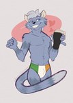 alcohol anthro beer beer_foam beverage blue_eyes briefs briefs_only bulge clothed clothing detailed_background flag_clothing fur green_briefs green_clothing green_underwear grey_body grey_fur grey_hair hair half-closed_eyes heart_symbol holding_beverage holding_object holidays irish_flag male multicolored_briefs multicolored_clothing multicolored_underwear narrowed_eyes orange_briefs orange_clothing orange_underwear smile solo striped_body striped_fur stripes tail topless underwear underwear_only whiskers white_briefs white_clothing white_underwear druidyordle st._patrick's_day alystair_(alystair-the-cat) domestic_cat felid feline felis mammal 2023 hi_res