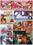 after_transformation ambiguous_gender anthro bipedal_feral book braixen cape clothed clothing comic croconaw delphox dusclops duskull eyewear fennekin feral feraligatr fire generation_1_pokemon generation_2_pokemon generation_3_pokemon generation_6_pokemon glasses hat headgear headwear hi_res inside jacket kecleon male mightyena mountain nintendo outside partially_clothed partially_submerged pillar pokemon pokemon_(species) pokemon_mystery_dungeon poliwhirl poliwrath rescue ricket ruins satchel skitty sleeping snow spellbook spike_chunsoft standing store topwear totodile town water witch_hat