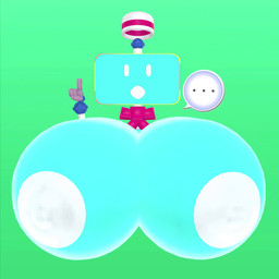 1_arm areola big_breasts blue_body bouncing_breasts bow_tie breasts clothing female floating_hat glowing glowing_breasts glowing_nipples headgear headwear huge_breasts hyper hyper_breasts machine nipples non-mammal_breasts not_furry screen screen_face simple_face solo speech_bubble white_areola white_body white_nipples woodworkssfm nintendo nintendoland monita_(nintendoland) monitor_head robot 1:1 2023 3d_(artwork) 3d_animation animated digital_media_(artwork) high_framerate loop no_sound short_playtime source_filmmaker_(artwork) video
