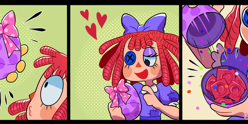 4_fingers anthro bow_ribbon condom doll duo egg female fingers gift half-closed_eyes happy holidays imminent_sex male mitten_hands narrowed_eyes plastic_egg polka_dots rag_doll_(toy) sexual_barrier_device shocked smug_grin surprised unused_condom wrapped_condom ari_dibujitos easter glitch_productions the_amazing_digital_circus jax_(tadc) ragatha_(tadc) animate_inanimate humanoid lagomorph leporid living_doll living_toy mammal rabbit absurd_res comic hi_res