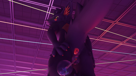 anal anal_beads anal_beads_in_ass anal_penetration anal_vore anthro butt fur glowing glowing_eyes group hand_on_butt hand_on_hip inside_sex_toy laser looking_at_viewer looking_back looking_down low-angle_view lying male male/male micro nightclub nlack_fur object_in_ass on_front penetration presenting presenting_hindquarters raised_tail rear_view sex_toy sex_toy_in_ass sex_toy_insertion size_difference tail vore wings yellow_body yellow_fur softdiamond_(artist) softdiamond avali canid canine canis fennec_fox fox mammal true_fox wolf 16:9 4k absurd_res blender_(artwork) blender_cycles_(artwork) digital_media_(artwork) hi_res widescreen