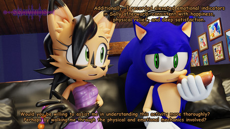 clothed clothing duo female inside male text ssawnds milambre71_(modeler) ssawnds_(modeler) archie_comics sega sonic_the_hedgehog_(archie) sonic_the_hedgehog_(comics) sonic_the_hedgehog_(series) nicole_the_lynx sonic_the_hedgehog eulipotyphlan felid feline hedgehog lynx mammal 3d_(artwork) digital_media_(artwork) english_text hi_res