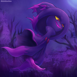 bodily_fluids dripping feral floating flying forest forest_background genital_fluids genitals leaking_precum looking_down looking_pleasured male moon nature nature_background night penile penis plant precum precum_drip precum_on_penis precum_string saliva solo tapering_penis tree blubluumon nintendo pokemon generation_4_pokemon mismagius pokemon_(species) 1:1 hi_res